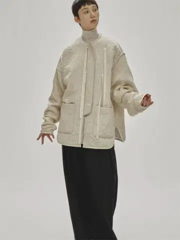 TODAYFUL Jacquard Piping Blouson