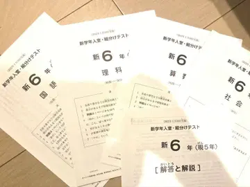 SAPIX 신 6년 진학 연 입실 조별 나누기 테스트