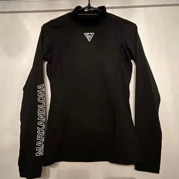 [ 새상품 ] MARK&LONA 모크넥 언더셔츠 블랙 36