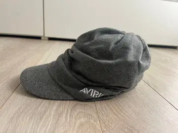 [ 새상품급 시착만 한 상품 ] AVIREX 그레이 니트 모자 캡