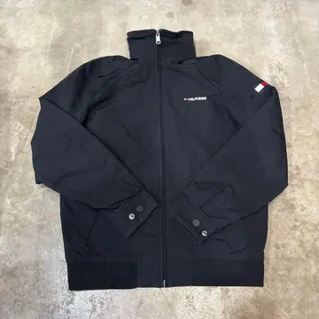 TOMMY HILFIGER 블랙 나일론 자켓 S