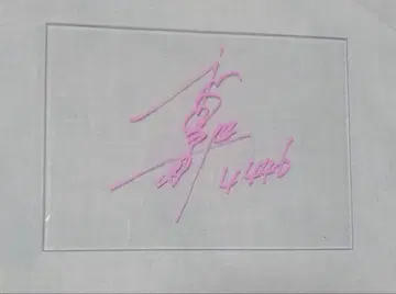 경정 아크릴 사인 와다 켄스케 레어