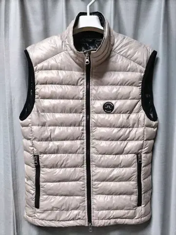 제이 린드버그 다운 베스트 라이트 다운 베이지