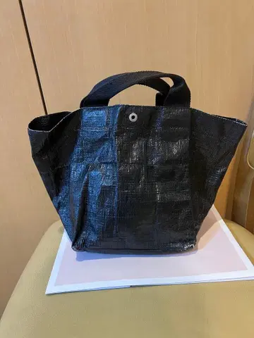 Herve Chapelier 에르베샤 펠리에 마르쉐 백 블랙