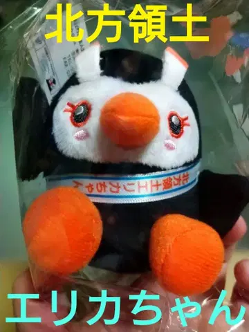 북방 영토 리카짱 봉제 인형 마스코트 키링 레어