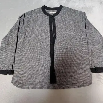 cloudnine 체크 무늬 긴팔 셔츠 M-L