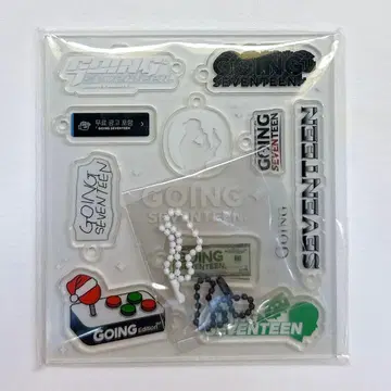 GOING SEVENTEEN 아크릴 키링 세트
