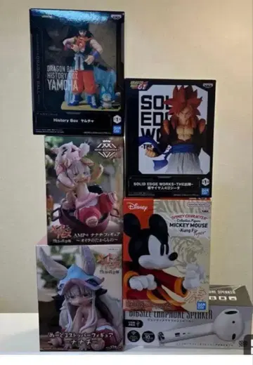 피규어 세트 드래곤볼 손오공 미키