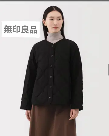 새상품 퀼팅 자켓 M 블랙 발수 정가 6990엔