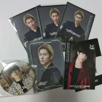 [ 익명 배송 ] RAMPAGE 하세가와 마코토 포토 카드/캔뱃지