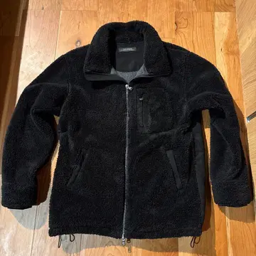 나노 유니버스 보아 지퍼 블루종 블랙 사이즈 L