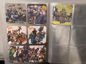 죠죠전 아트 코스터 혼부 레어