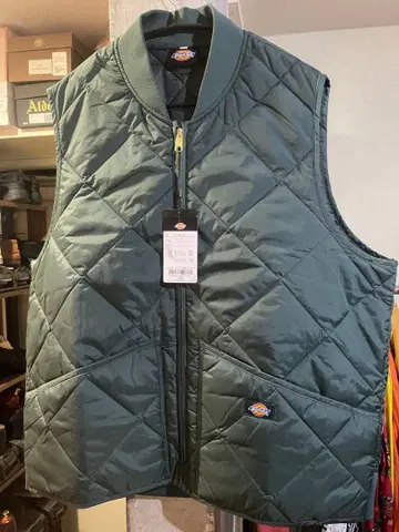 Dickies 그린 베스트 L 사이즈