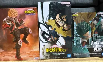 [ 미개봉 ] 히로아카 피규어 3체 바쿠고 카츠키 미도리야 이즈쿠