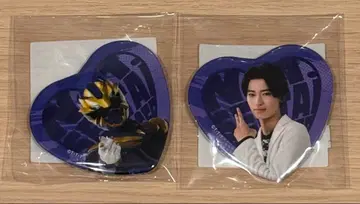 넘버원 전대 고쥬우쟈 TOS 복권 캔뱃지 B상 고쥬우 레온 & 백야 육왕