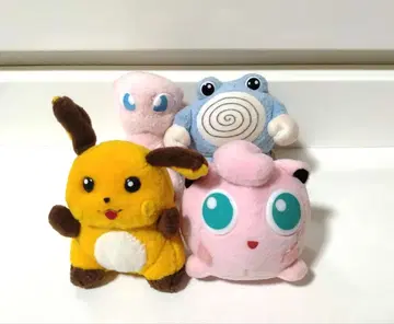 포켓몬스터 레트로 봉제 인형 4종 세트