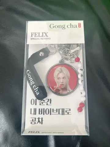 한국 한정판 공차 필릭스 FELIX 특별판 키링