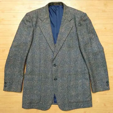 고품질 일본제 yeld CAMEL 울 혼방 테일러드 자켓 L