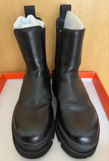 REMME 사이드 고어 부츠 36 블랙