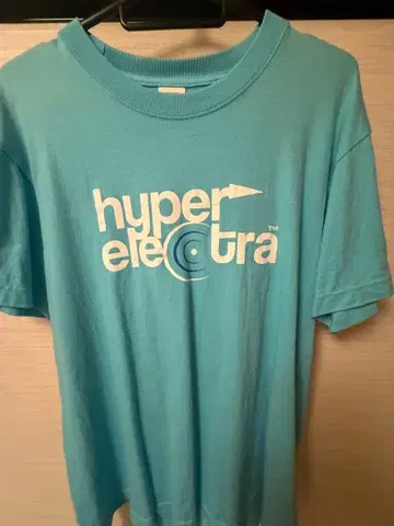 hyper electra T셔츠 M 스카이블루