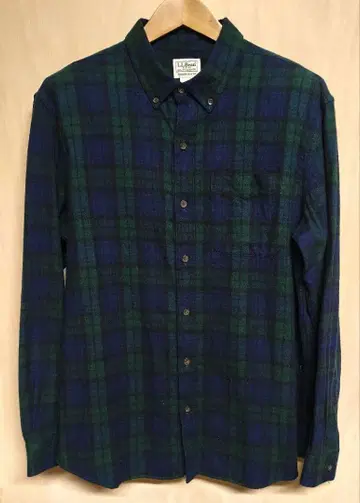LLBEAN 스코치 플래드 플란넬 셔츠 재팬 핏 XL
