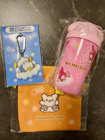 산리오 캐릭터 대상 뽑기 마이멜로디 하나마루 유령 펫쿠루