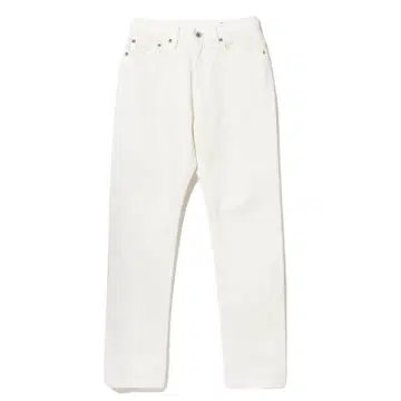 AUBERGE / PHIL MENPU 화이트 데님 청바지