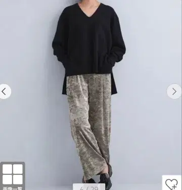 UNITED ARROWS 벨벳 이지 팬츠 스트레이트 팬츠