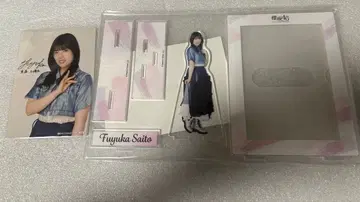 사쿠라자카46 로손 모으는 스탬프 아크릴 스탠드 사이토 유카