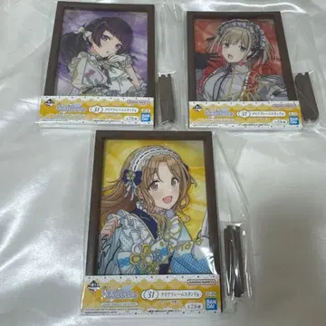 아이돌 마스터 샤이니 컬러즈 클리어 프레임 스탠드 샤니마스