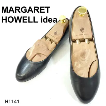 마가렛호웰 아이디어 펌프스 블랙 24cm 가죽 일본제