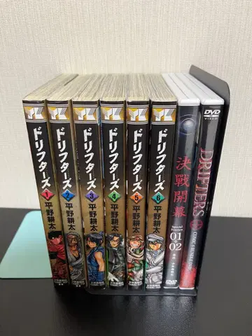 드리프터즈 히라노 코타 1~6 애니메이션 DVD 포함 특장판