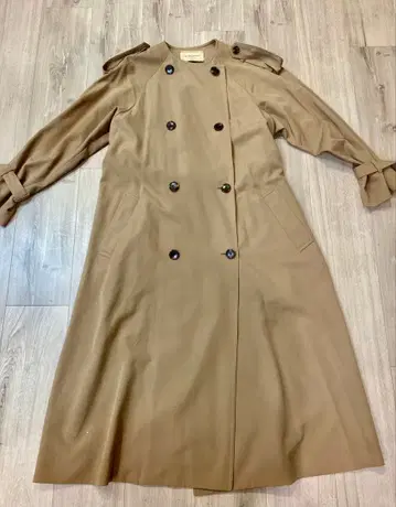 UNITED ARROWS 노카라 롱 트렌치코트