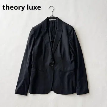 새상품급 띠어리 럭스 이그제큐티브 테일러드 자켓 블랙 L