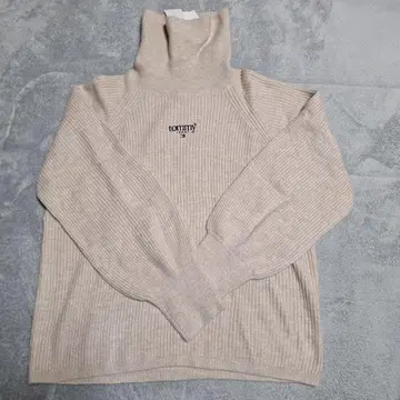 TOMMY JEANS 베이지 니트 스웨터 M