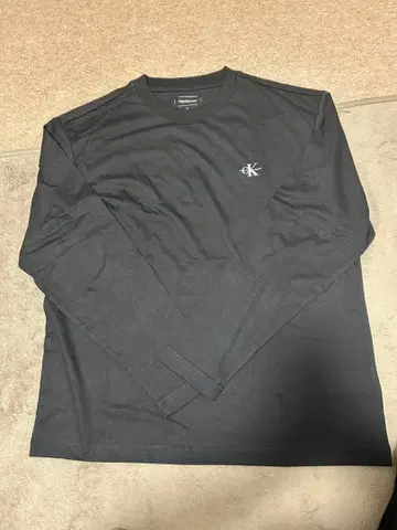 Calvin Klein Jeans 블랙 긴팔 T셔츠 S