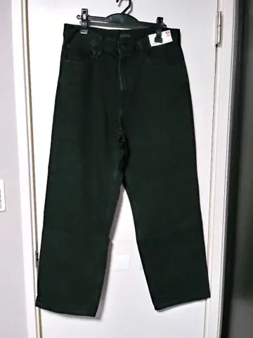 [ 미사용품 ] UNIQLO 와이드 스트레이트 청바지 MEN 32