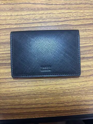 TAKEO KIKUCHI 블랙 명함지갑