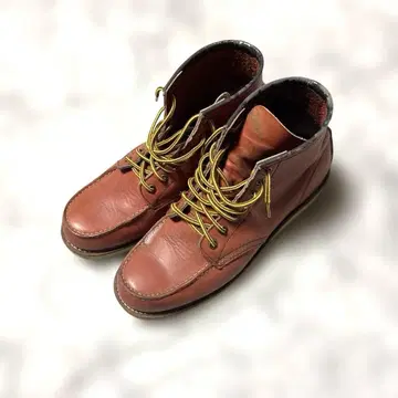 하이컷 브라운 워크 부츠