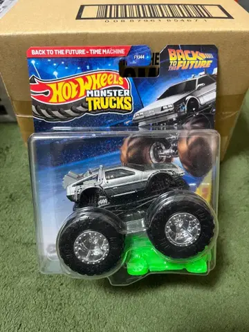 핫휠 드로리안 몬스터 트럭 백 투 더 퓨처