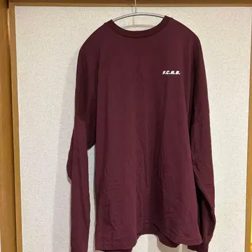 F.C.R.B.L/S STAR BIG LOGO TEAM BAGGY TEE