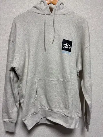 CAMP7 그레이 후드티 M 사이즈