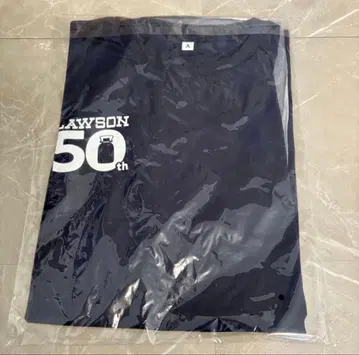 LAWSON 50th T셔츠 네이비 로손