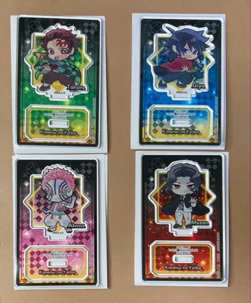 귀멸의 칼날 핏타!데포메 무한성편 트레이딩 아쿠리스 스탠드