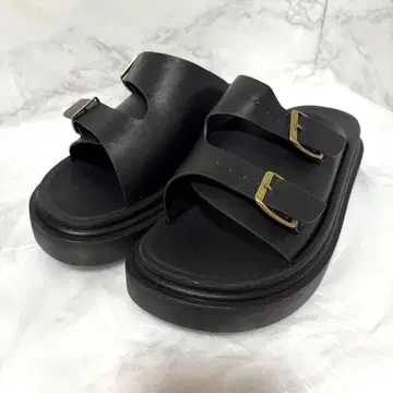 y110220 FREAK'S STORE 샌들 블랙 무지 25cm