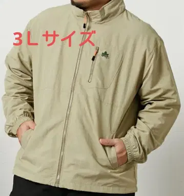 LOGOS 로고 스파크 나일론 자켓 아우터 3L 베이지