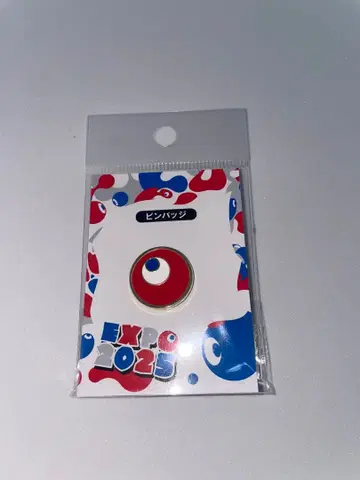 EXPO 2025 코먀크 핀 배지 정면