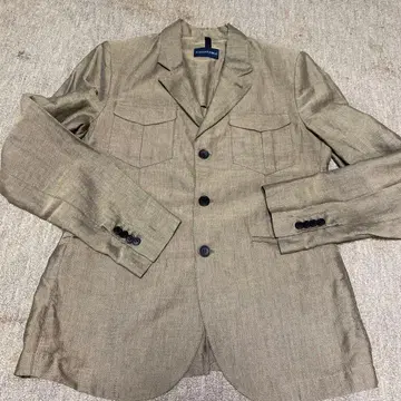 AQUARAMA 베이지 테일러드 자켓