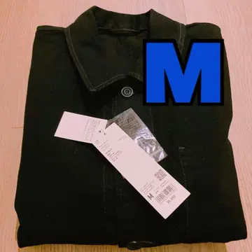 25AW 새상품 유니클로 유 오버 사이즈 컬러 데님 자켓 블랙 M
