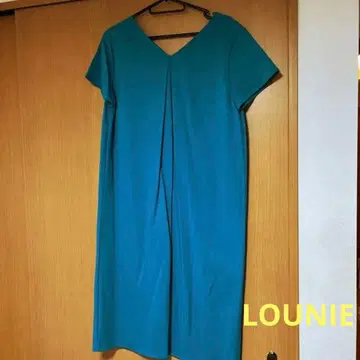 LOUNIE 라피스 라줄리 컬러 원피스